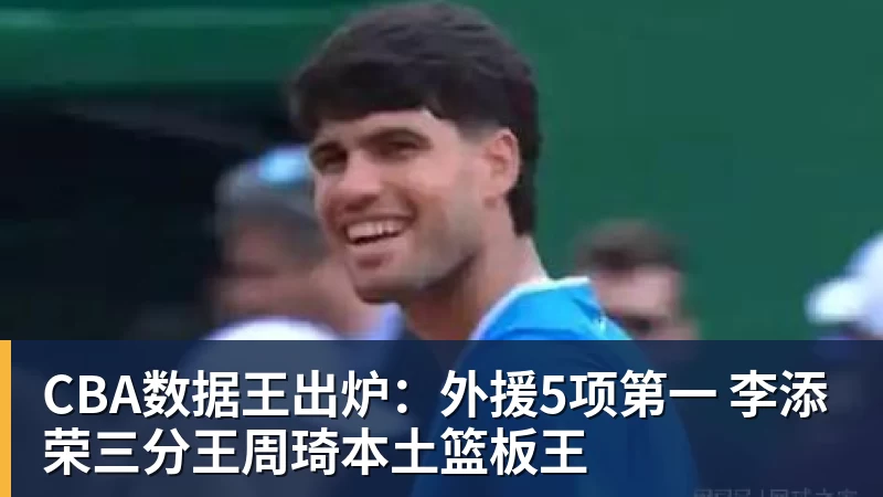 CBA数据王出炉：外援5项第一 李添荣三分王周琦本土篮板王